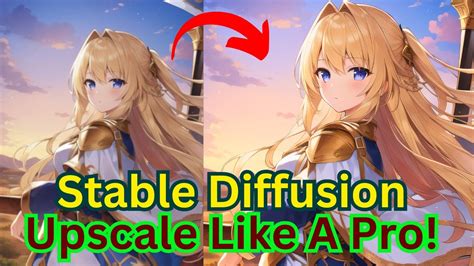 How to Upscale Images in Stable Diffusion with 4X Ultra Sharp .